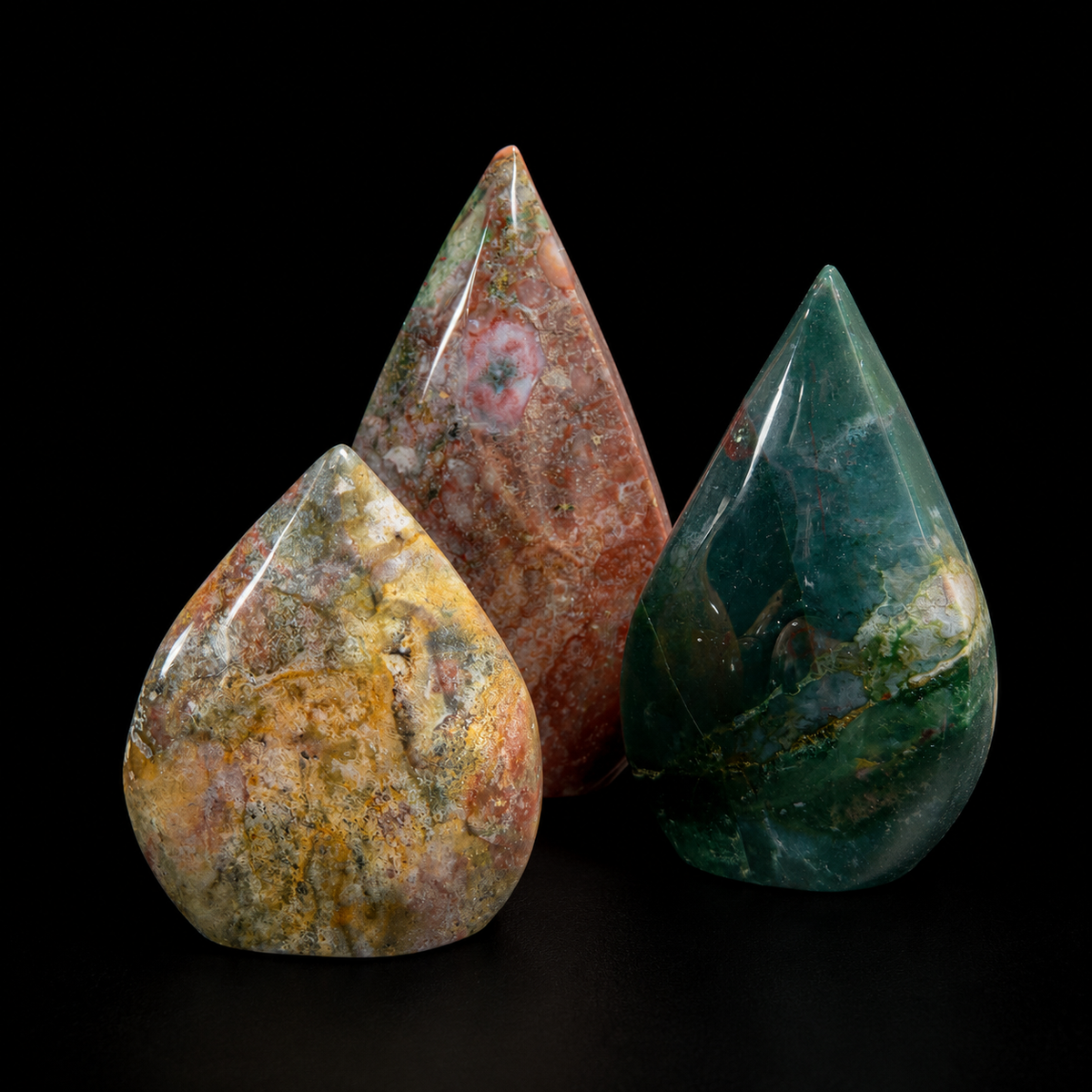 Ocean Jasper Tear Drop