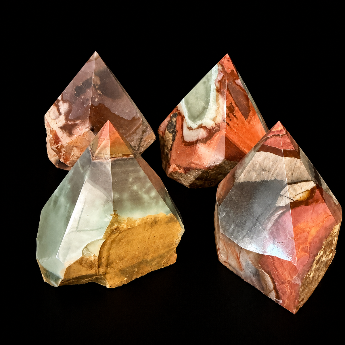 Ocean Jasper Semi Polished Point