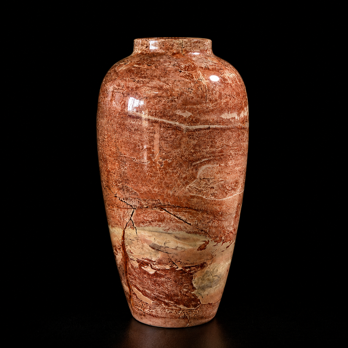 Picture Jasper Urn Vase