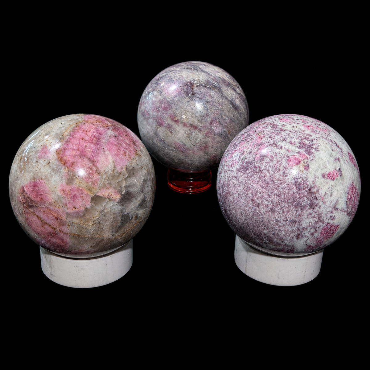 Pink Tourmaline Sphere