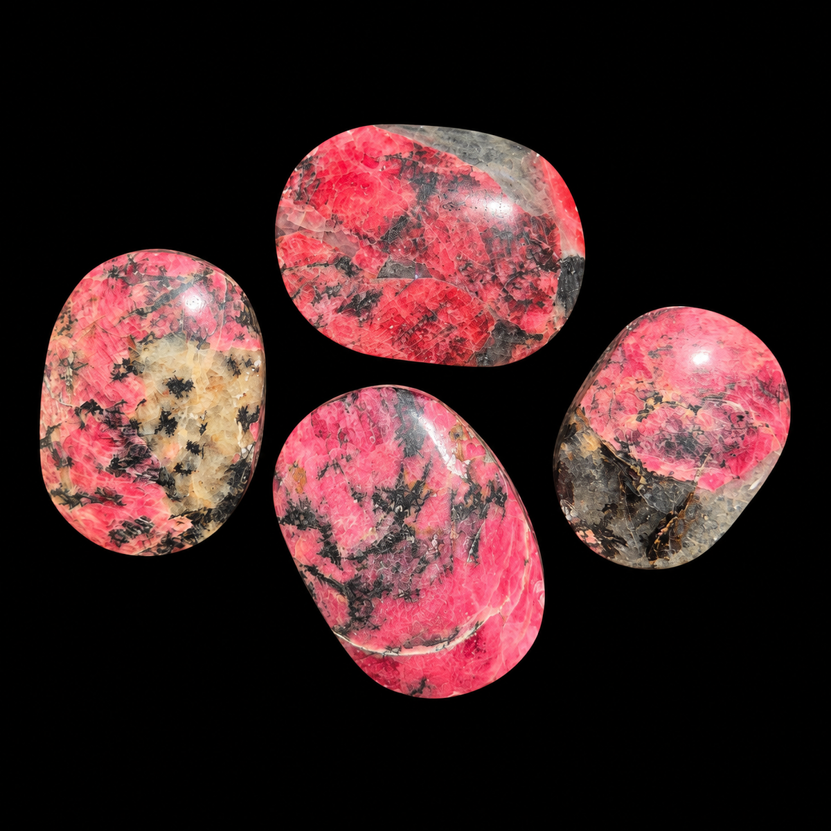 Rhodonite Palm Stone Madagascar