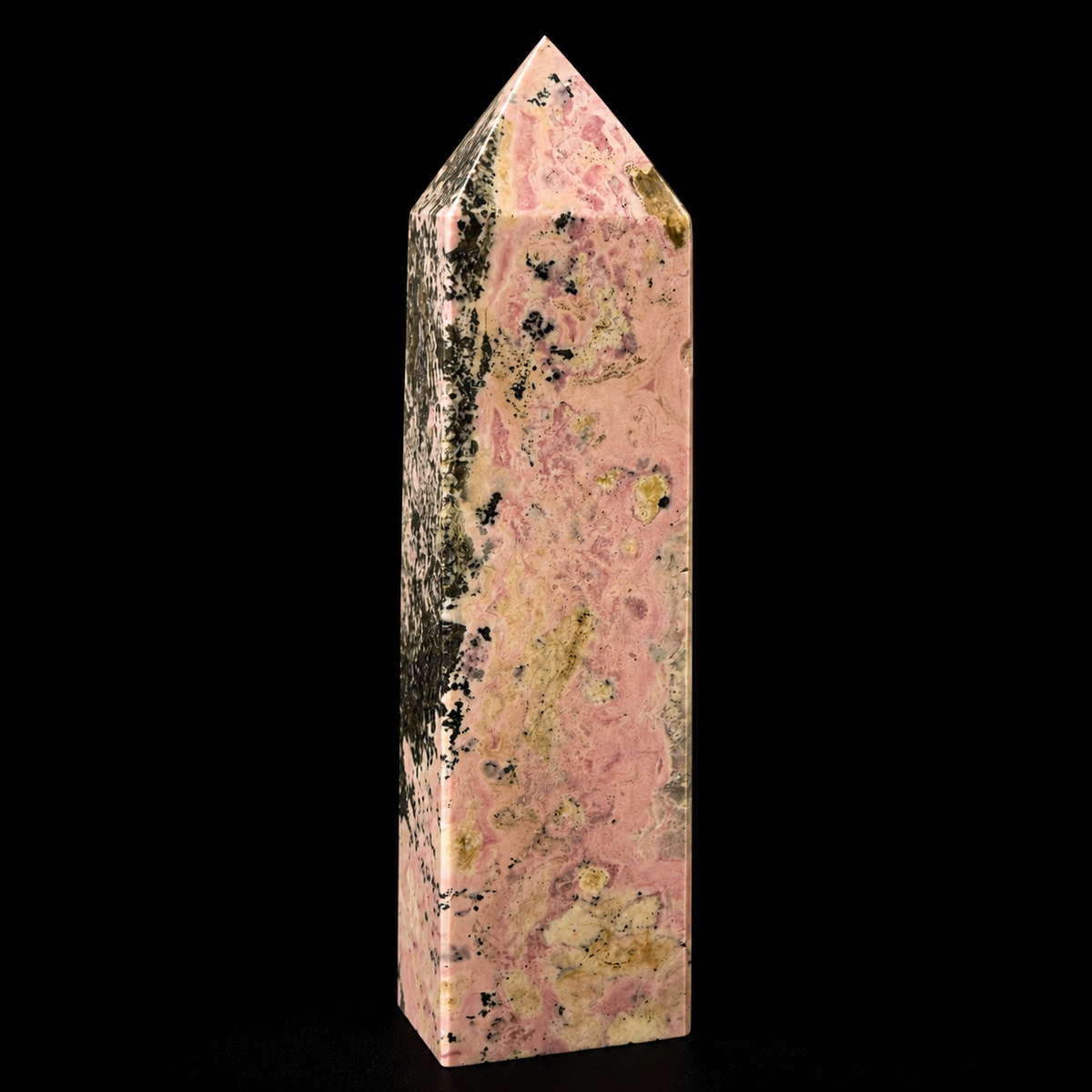 Rhodonite Obelisk India