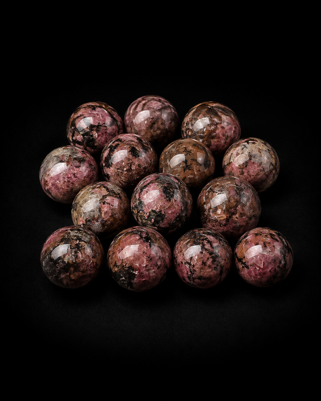Rhodonite Sphere Madagascar