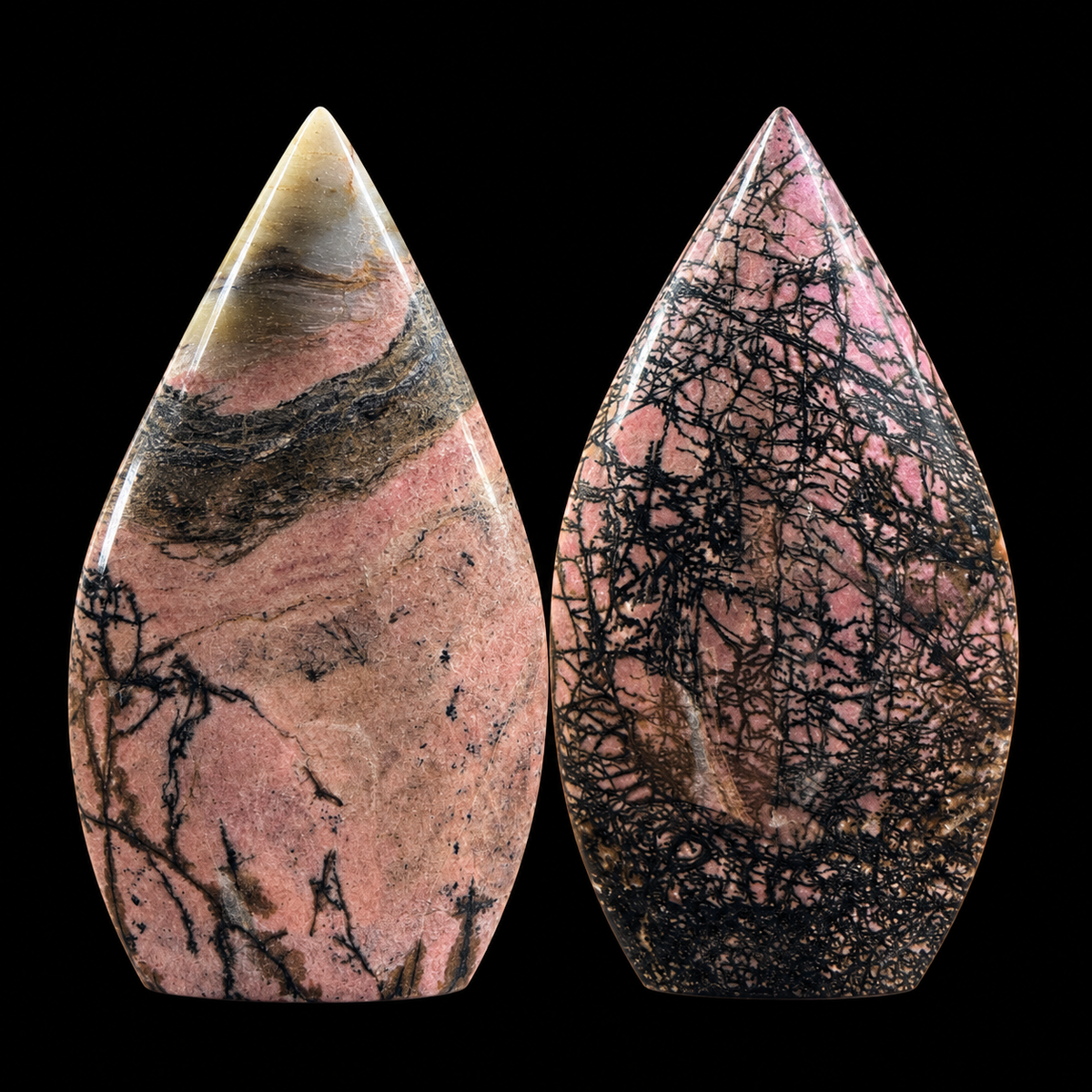 Rhodonite Tear Drop India