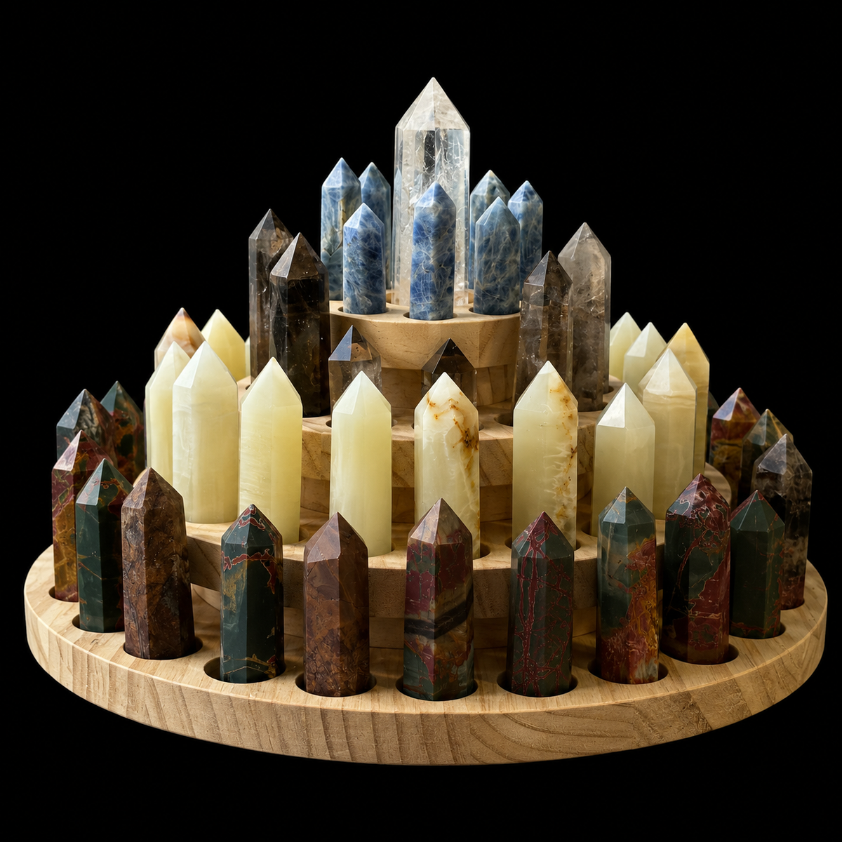 Round Multi Level Point Display