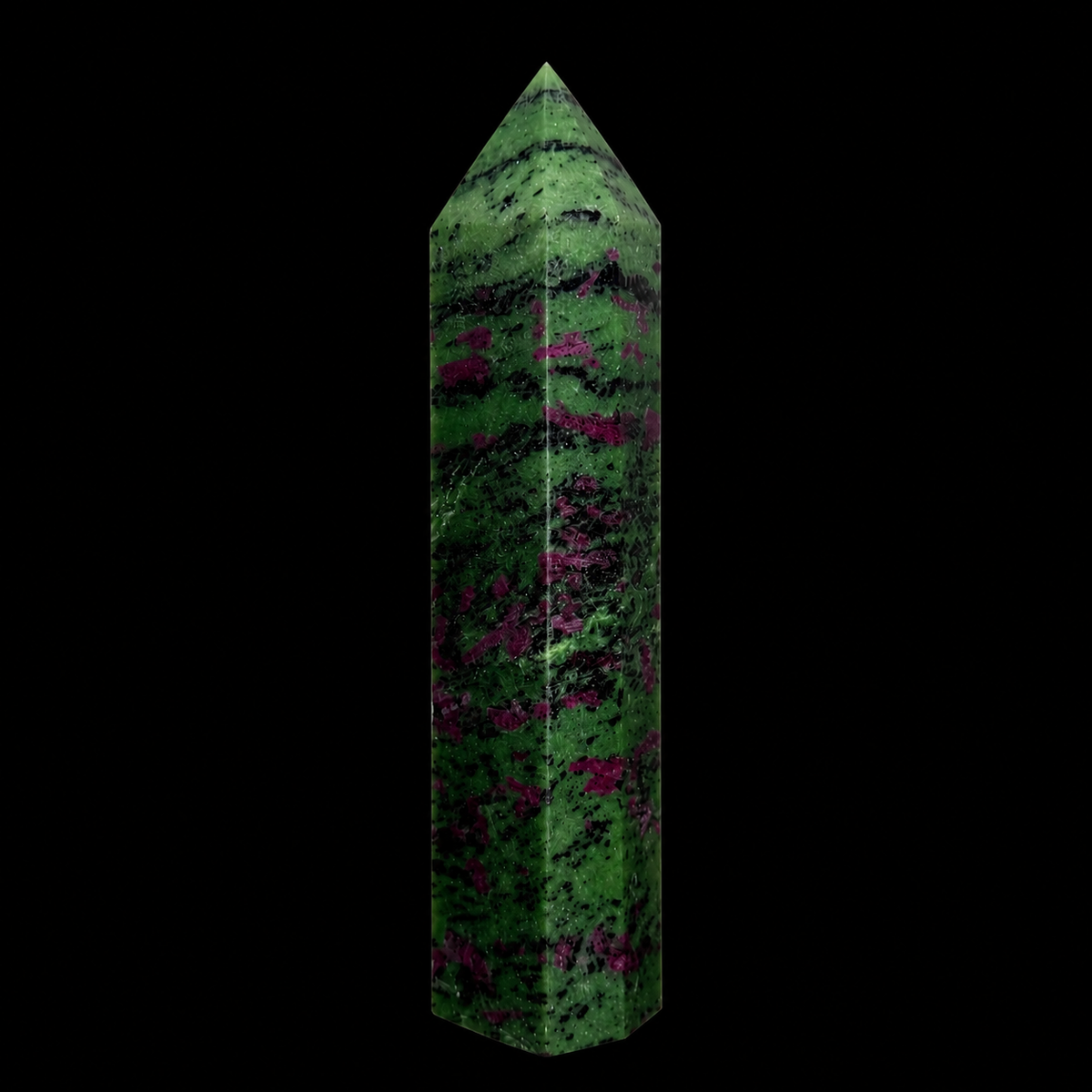 Ruby Zoisite Polished Point Large