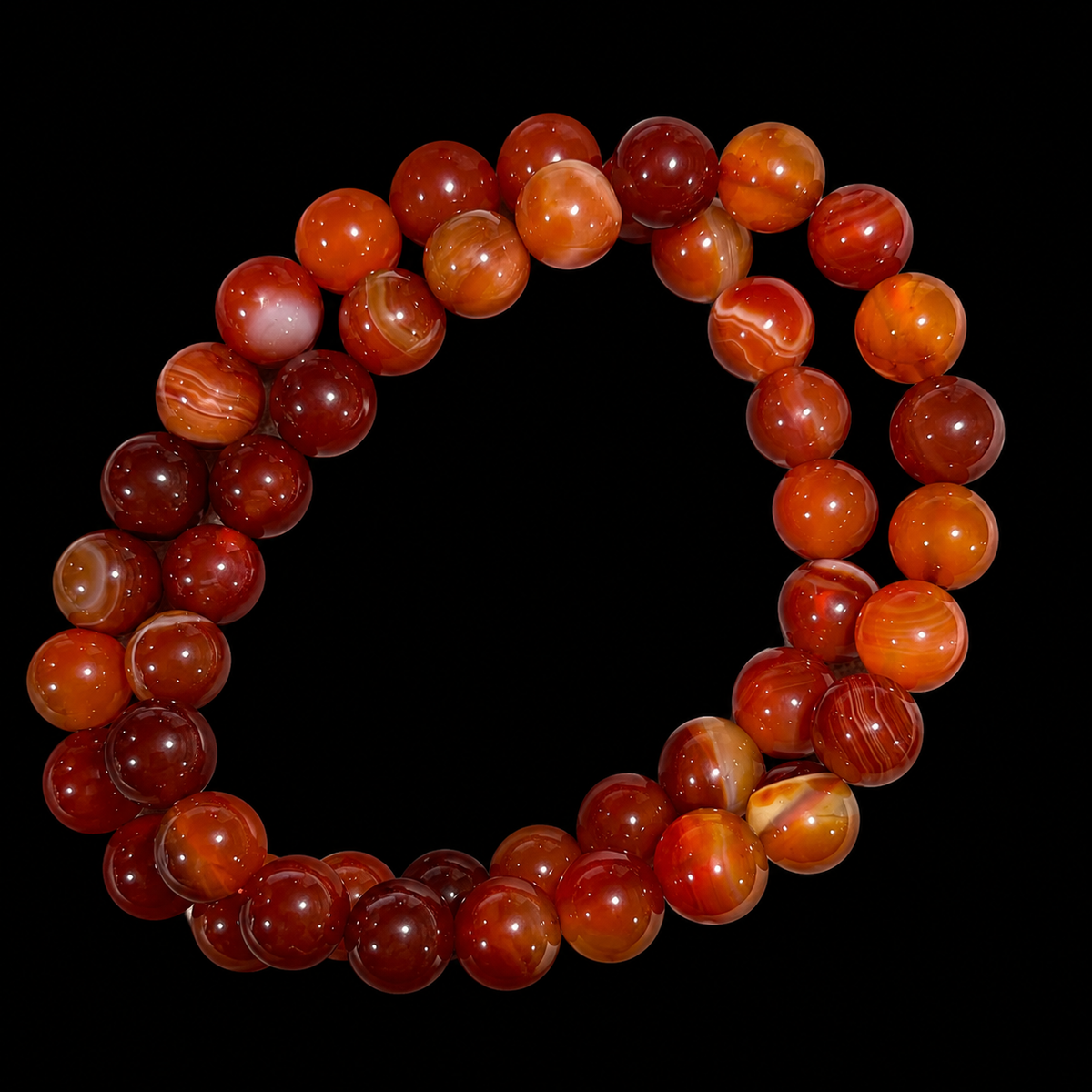 Sardonyx Bracelet Bead 8mm