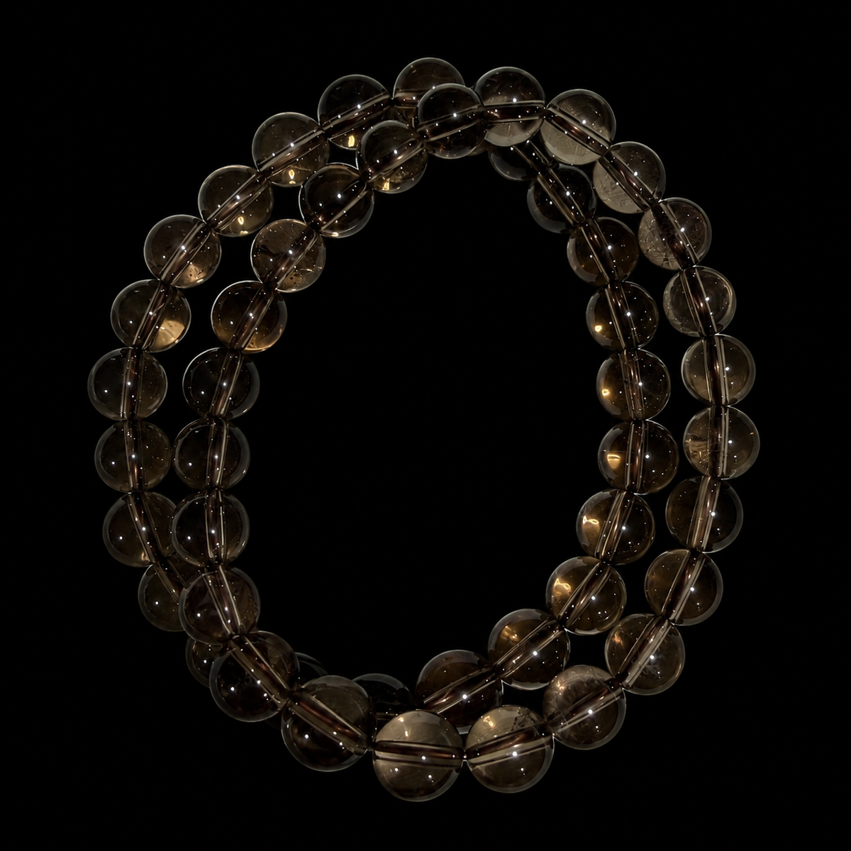 Smoky Quartz Bracelet Bead 8mm