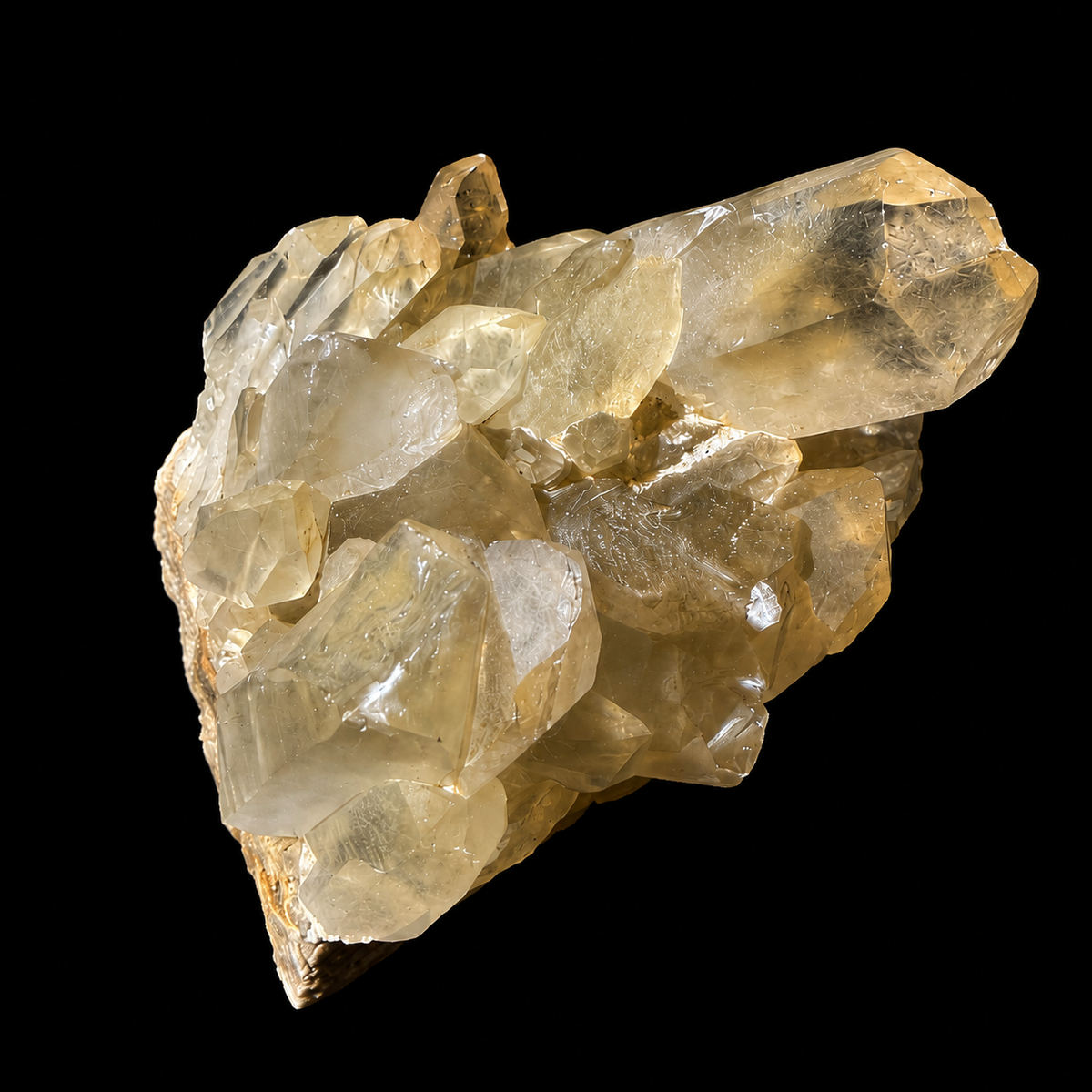 Smoky Quartz Natural Cluster