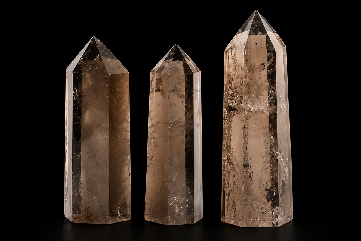 Smoky Quartz Polished Point