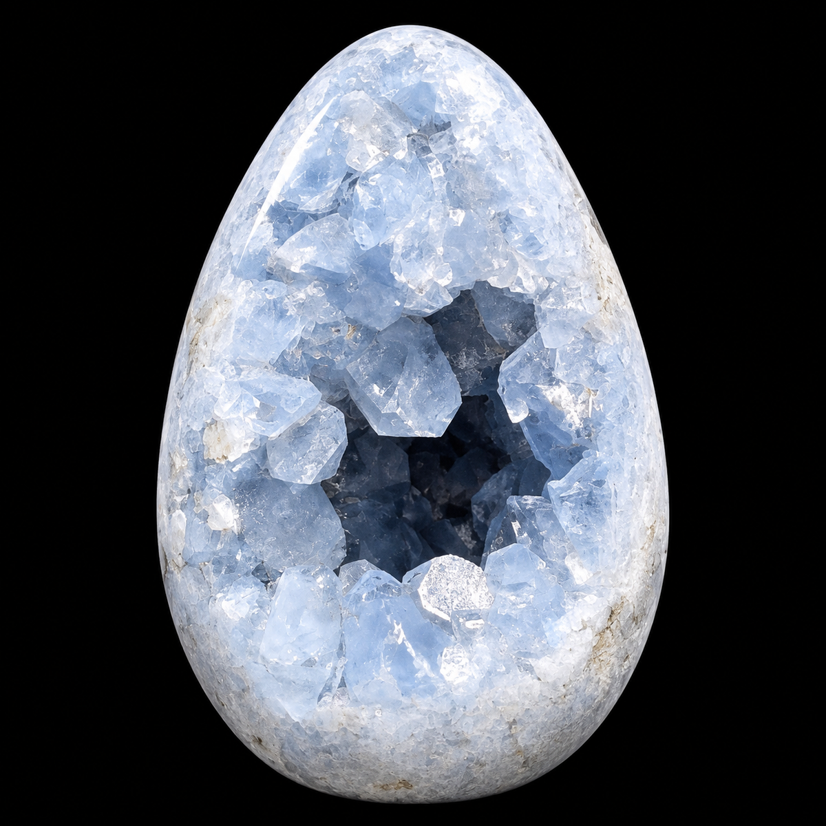 Celestite Egg Cluster