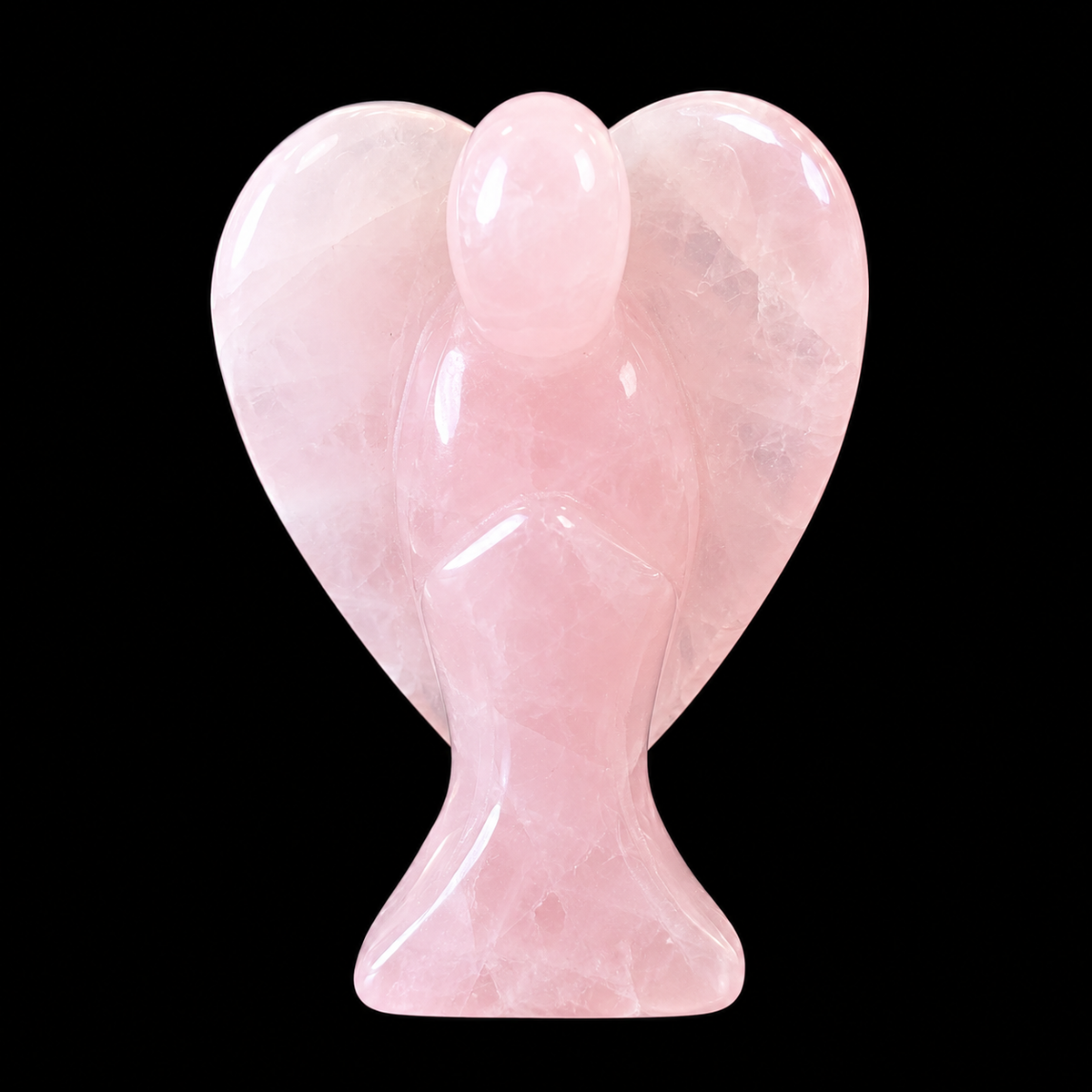 Rose Quartz Angel Small